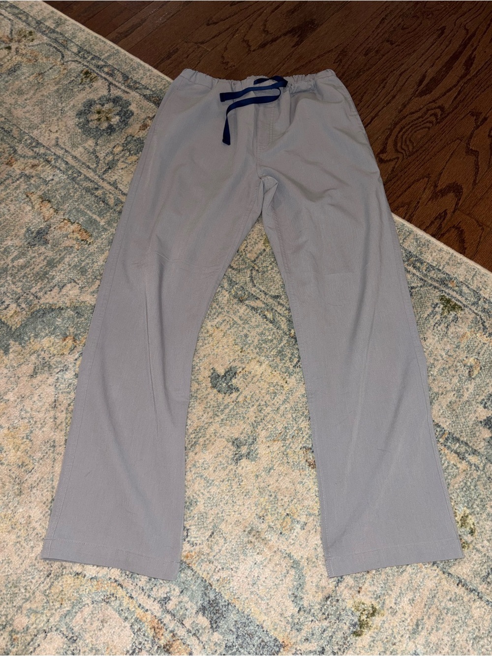 Men's Light Gray FIGS scrub pants